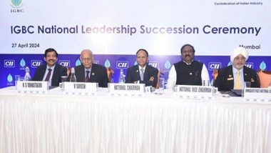 Business News | Newly-Elected National CII - IGBC Leadership Set to Drive India's Green and Net-Zero Building Movement