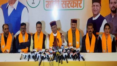 India News | 'Law and Order Broken Down, CM Abusing BJP in Rallies': Himachal BJP Chief
