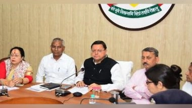 India News | Uttarakhand Forest Fire: CM Dhami Directs Officials to Contain Wildfire in State