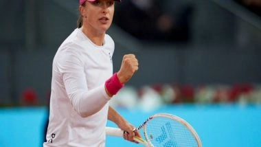 Sports News | Madrid Open: Iga Swiatek Advances to Round of 16, Outplays Sorana Cirstea
