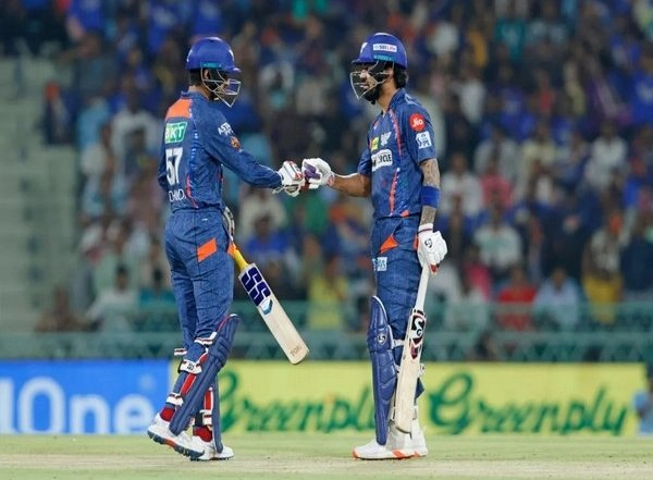 Sports News | IPL 2024: Fifties by KL Rahul, Deepak Hooda Take Lucknow Super Giants to 196/5 Against Rajasthan Royals