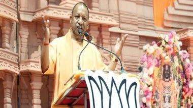 India News | Uttar Pradesh: CM Yogi Addresses Public Meeting in Support of BJP Candidate Ram Shankar Katheria