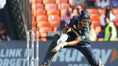 Sports News | Sudharsan, Shahrukh's Half-centuries Propel Gujarat Titans to 200/3 Against RCB