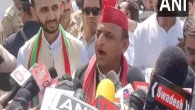 India News | SP Chief Akhilesh Yadav Accuses BJP of Planning to Change Constitution