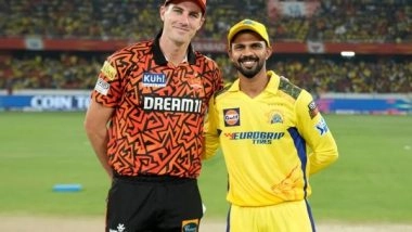 Sports News | IPL 2024: Sunrisers Hyderabad Win Toss, Opt to Field Against Chennai Super Kings