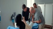World News | UAE Field Hospital Begins Fitting Prosthetics for Wounded Palestinian