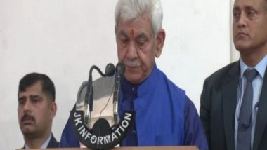 India News | J-K: Lt Guv Manoj Sinha Expresses Grief over Loss of Lives in Sonamarg Road Accident