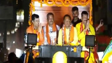 India News | Odisha: Chhattisgarh CM Vishnu Deo Sai, Union Minister Dharmendra Pradhan Hold Roadshow