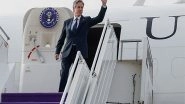World News | US Secretary Antony Blinken Arrives in Saudi Arabia; to Push for Gaza Ceasefire Talks