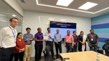 Business News | IIITH's Raj Reddy Center for Technology and Society Receives Funding from Centific for AI Project on Automated Malnutrition Detection