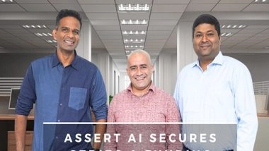 Business News | Assert AI Secures Series A Funding of USD 4 Million to Drive Global Expansion and Innovation