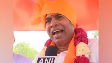 India News | BJP Candidate from North-west Delhi, Yogender Chandoliya Holds Roadshow