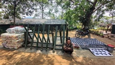 India News | Security Forces Recover Large Cache of Weapons in Nagaland