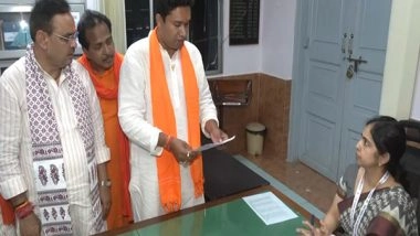 India News | Lok Sabha Polls: Kabir Sankar Bose Files Nomination as BJP Candidate from Bengal's Serampore