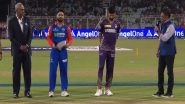 Sports News | IPL 2024: Delhi Capitals Win Toss, Opt to Bat Against KKR