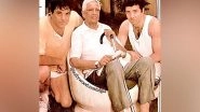 Dharmendra Shares Old Family Photo With Late Father Kewal Krishan and Son Sunny Deol; Actor Writes &lsquo;Kaash! Maa Baap Ko Aur Waqt Diya Hota&rsquo; (View Pic)