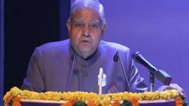 India News | New SILF Dispute Resolution Centre a Global Legal Hub, Says Vice President Jagdeep Dhankhar