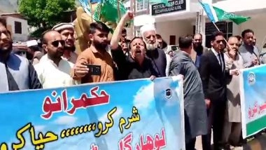 World News | PoK: Locals Protest 'government Inaction' Towards Critical Infrastructure Needs