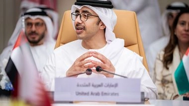 World News | Abdullah Bin Zayed Participates in Six-party Arab Ministerial Meeting with Blinken in Riyadh