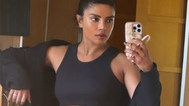 Priyanka Chopra Shows Off Toned Muscles in ‘Between Shots Selfie’ on Heads of State Set