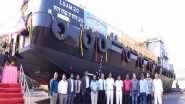 India News | 6th Barge of LSAM 16 Series Built by Private Firm Launched in Thane