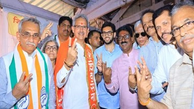 India News | Shiv Sena (UBT) Candidates Arvind Sawant, Anil Desai File Nomination for Lok Sabha Polls in Mumbai