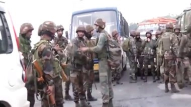 India News | Udhampur: Anti-terror Operation Enters Day 3, Forces Deploy Unmanned Aerial Vehicle to Track Terrorists