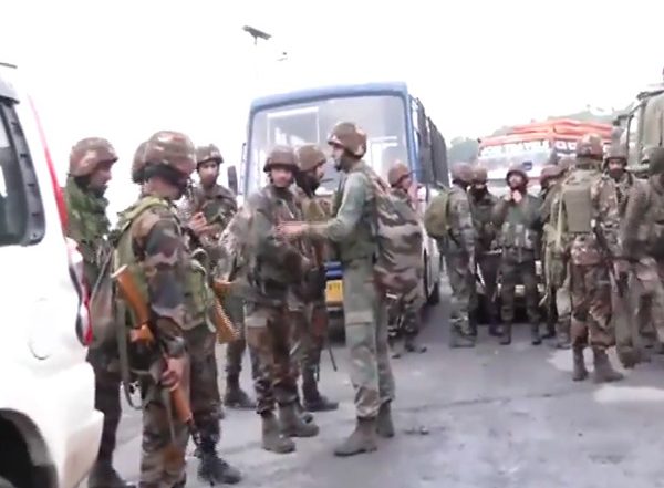 India News | Udhampur: Anti-terror Operation Enters Day 3, Forces Deploy Unmanned Aerial Vehicle to Track Terrorists
