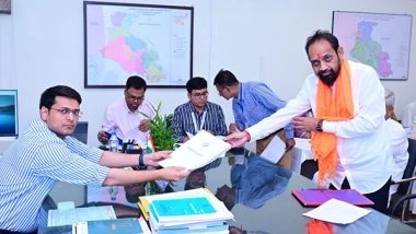 India News | Jharkhand: BJP Candidate Bidyut Mahato Files Nomination for Jamshedpur Lok Sabha Seat