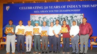 Sports News | AIFF President Felicitates Heroes of 1974 AFC Youth Champions Squad