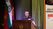 India News | Indian Army Organises Fourth General Sundarji Memorial Lecture in Manekshaw Centre