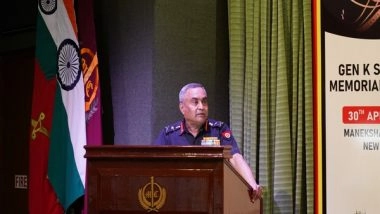 India News | Indian Army Organises Fourth General Sundarji Memorial Lecture in Manekshaw Centre