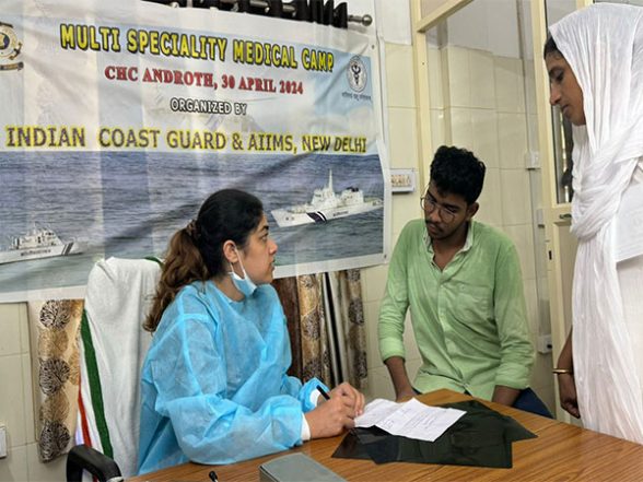 India News | Indian Coast Guard Helps Arrange a Super-specialist Medical Camp in Lakshadweep - Vimarsana News