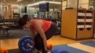 Entertainment News | Rashmika Mandanna Lifts 100 Kg Weight, Calls It 'beast Mode'
