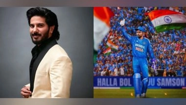 Entertainment News | Dulquer Salmaan Congratulates Sanju Samson for Selection in India's T20 WC Squad