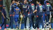 Sports News | IPL 2024: LSG Pacers' Powerplay Impact Floor MI, Help Lucknow Restrict Mumbai to 144/7