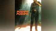 Entertainment News |  'Pushpa 2': Allu Arjun Unveils New Intriguing Poster Ahead of First Single Release