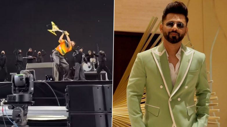 ‘Unfortunate Behaviour!’ Rahul Vaidya Calls Out AP Dhillon for Breaking Guitar During Coachella Performance