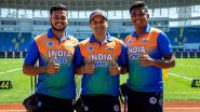Abhishek Verma, Prathamesh Fuge, Priyansh Win Gold Medal For India at Shanghai Archery World Cup With Victory in Men's Compound Team Event