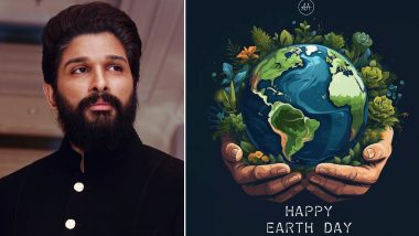 Earth Day 2024: Allu Arjun Shows Support for Environmental Protection With a Beautiful Pic!