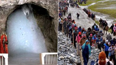 Jammu and Kashmir: Annual Amarnath Yatra To Start on June 29, Registrations To Begin From April 15, Says Shrine Board