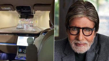 Amitabh Bachchan Shares Video of Enjoying Drive Through Mumbai Coastal Road’s Underground Tunnel From Haji Ali to Marine Drive, Calls It a ‘Marvel’ – WATCH