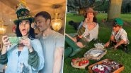 Amy Jackson Cherishes the &lsquo;First Spring Season in the New Home&rsquo; With Fianc&eacute; Ed Westwick and Son Andreas (View Pics)