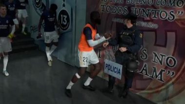 Antonio Rudiger Tries To Scare a Policeman Ahead of El Clasico Between Real Madrid and Barcelona in La Liga 2023–24 (Watch Video)