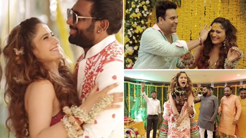 Arti Singh Wedding: Bride-To-Be Shares Unseen Fun-Filled Moments From Her Haldi Ceremony With Loved Ones (Watch Video)