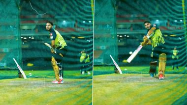 Ashutosh Sharma Smashes It In the Nets Ahead of PBKS vs GT IPL 2024 Match, Video Goes Viral