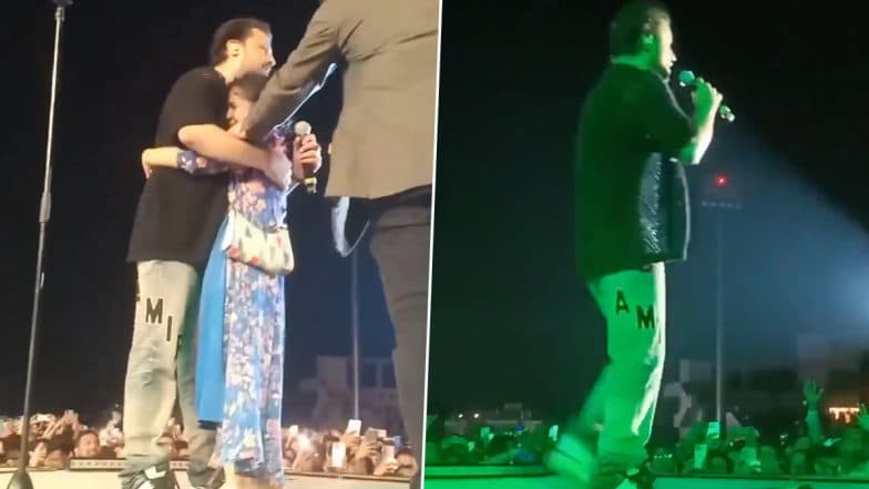 Video of a Female Fan Embracing and Kissing Atif Aslam Onstage During His Dhaka Concert Goes Viral – WATCH