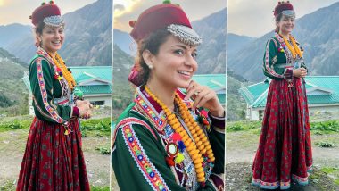 Kangana Ranaut Shares Pictures From Her Visit to Chaurasi Temple in Bharmour Ahead of 2024 Lok Sabha Elections