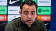 Xavi Hernandez Will Continue His Role As Barcelona’s Head Coach, Announces Club President Joan Laporta (Watch Video)