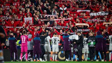 West Ham 1–1 Bayer Leverkusen, UEFA Europa League 2023–24: Jeremie Frimpong Scores As Xabi Alonso and Co Seal Semi-Final Berth